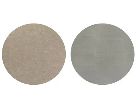 6" Round Grey Non Slip Rug Pad