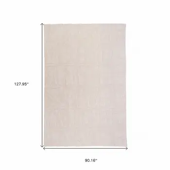 8' x 10' Brown Polyester Indoor Outdoor Rug Pad
