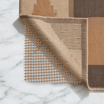 8' x 10' Brown Non Slip Outdoor Rug Pad