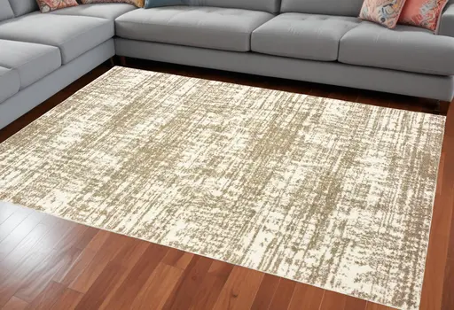 7' X 10' Ivory Shag Area Rug