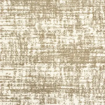8' X 11' Ivory And Gray Abstract Strokes Area Rug