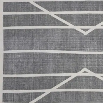 4' X 6' Gray Area Rug