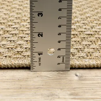 8' X 8' Beige Round Indoor Outdoor Area Rug