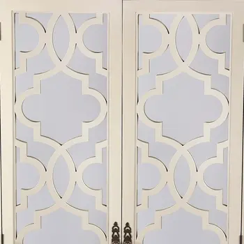 Morjanna White Tall Cabinet
