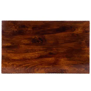 39" Brown Wood Coffee Table
