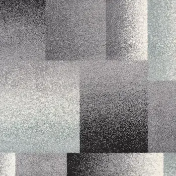 7' X 9' Gray Modern Geometric Area Rug