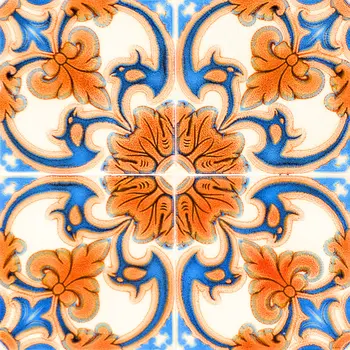 6" X 6" Queen Mosaic Removable  Peel And Stick Tiles