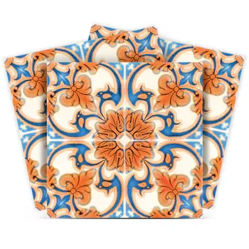 7" X 7" Queen Mosaic Removable  Peel And Stick Tiles