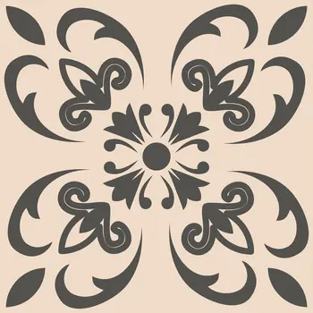 7" X 7" Charcoal Orchid Peel And Stick Removable Tiles