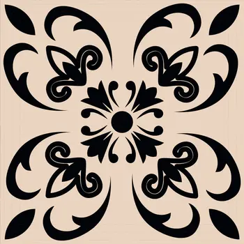 7" X 7" Mini Orchid Peel And Stick Removable Tiles