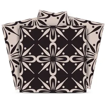 6" X 6" The Clover Peel And Stick Removable Tiles