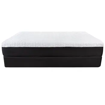 10.5" Lux Gel Infused Memory Foam And High Density Foam Mattress Twin Xl