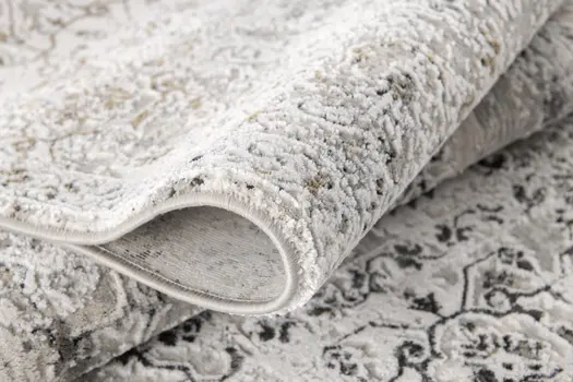 4' X 6' Beige Oriental Area Rug
