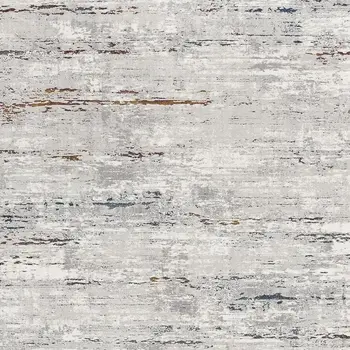 4' X 6' Grey Abstract Area Rug