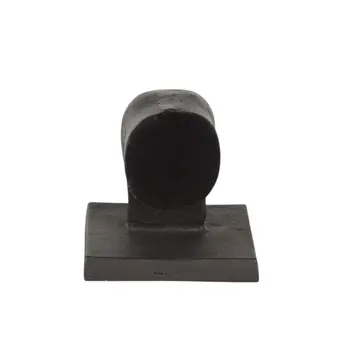 Set of Two 7" Black Cast Iron Horse Decorative Bookends