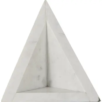 Set of Two 7" White Metal Decorative Bookends