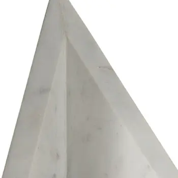 Set of Two 7" White Metal Decorative Bookends