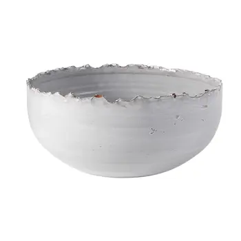 5" White Ceramic Decorative Bowl