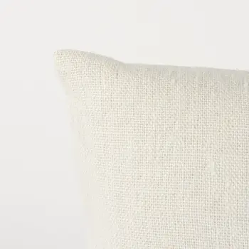 Beige And Central Blue Stripes Square Accent Pillow Cover
