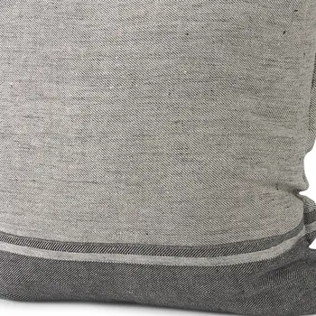 Light And Dark Gray Cushion Cover