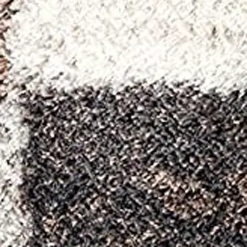 7' X 9' Beige Modern Blocks Area Rug