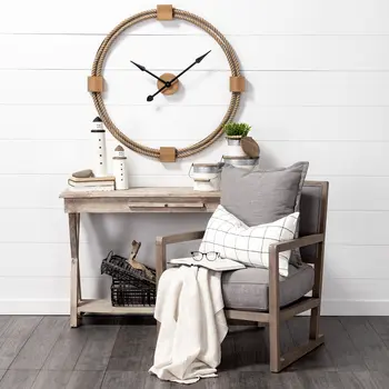 White Petite Rustic Wooden Lighthouse