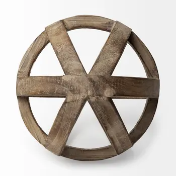 8" Brown Polyresin Tabletop Sculpture