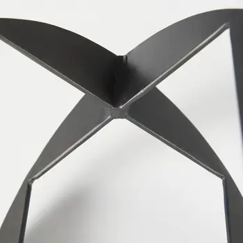 10" Black Polyresin Tabletop Sculpture