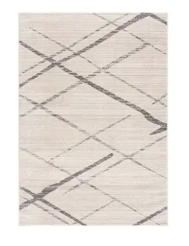 9' X 13' Gray Modern Abstract Pattern Area Rug