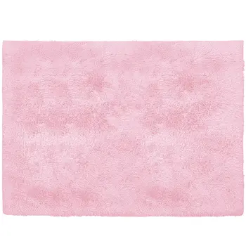 5' X 7' Pink Shag Area Rug