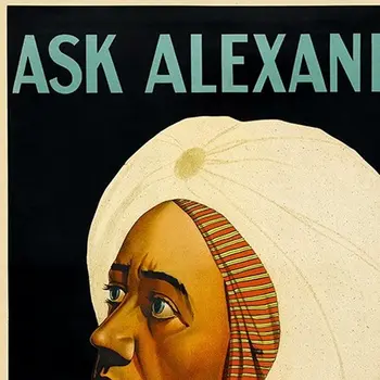 Vintage Alexander Vintage Magic Unframed Print Wall Art