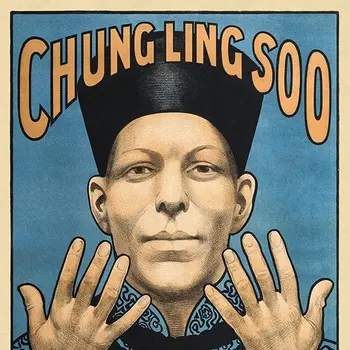 Chung Ling Soo Vintage Magic Unframed Print Wall Art