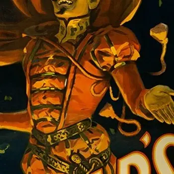 36" X 72" Keller's Wonders Vintage Magic Poster Wall Art