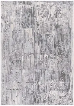 8' X 10' Blue Abstract Power Loom Area Rug