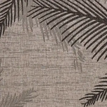 8' X 9' Beige Indoor Outdoor Area Rug