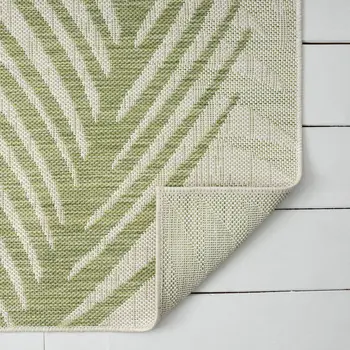 8' X 9' Beige Indoor Outdoor Area Rug