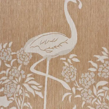 8' X 10' Beige Indoor Outdoor Area Rug