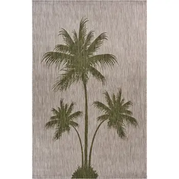 2' X 3' Beige Indoor Outdoor Area Rug