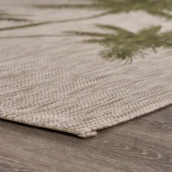 2' X 3' Beige Indoor Outdoor Area Rug