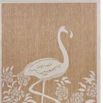 2' X 3' Beige Indoor Outdoor Area Rug