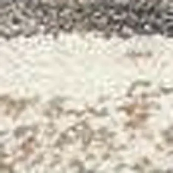 8' X 10' Beige Striped Dhurrie Area Rug