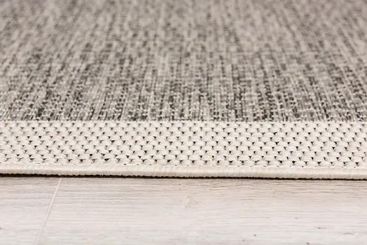 20' Beige And Gray Abstract Runner Rug