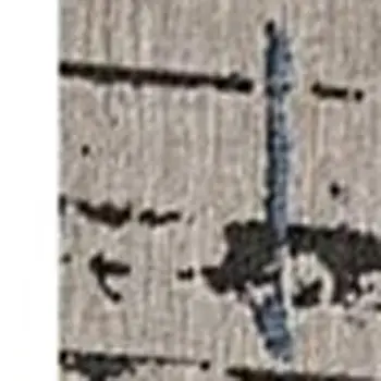 5' X 7' Blue and Gray Abstract Area Rug