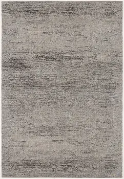 3' X 8' Blue And Gray Distressed Runner Rug