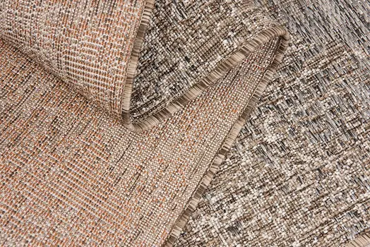 3' X 5' Ivory Distressed Diamonds Area Rug