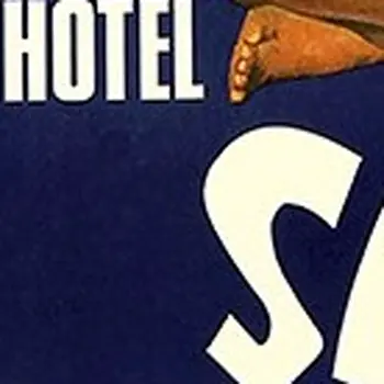 8.5" X 11" Hotel Sahara C1960S Las Vegas Vintage Travel Poster Wall Art