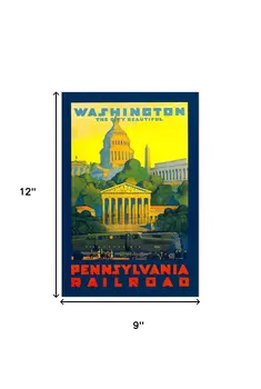 West Point New York Vintage Travel Unframed Print Wall Art