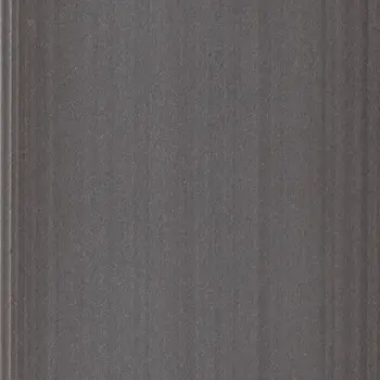 79" Wood Brown And Gray Steel Dining Table