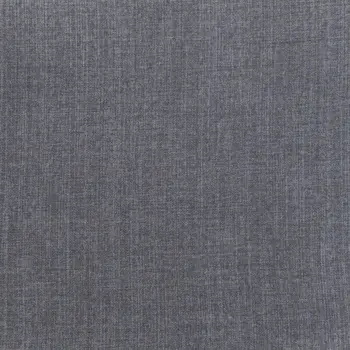 Set of Two Gray And Black Upholstered Fabric Dining Side Chairs