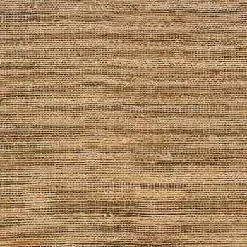 8' X 10' Brown Braided Jute Area Rug